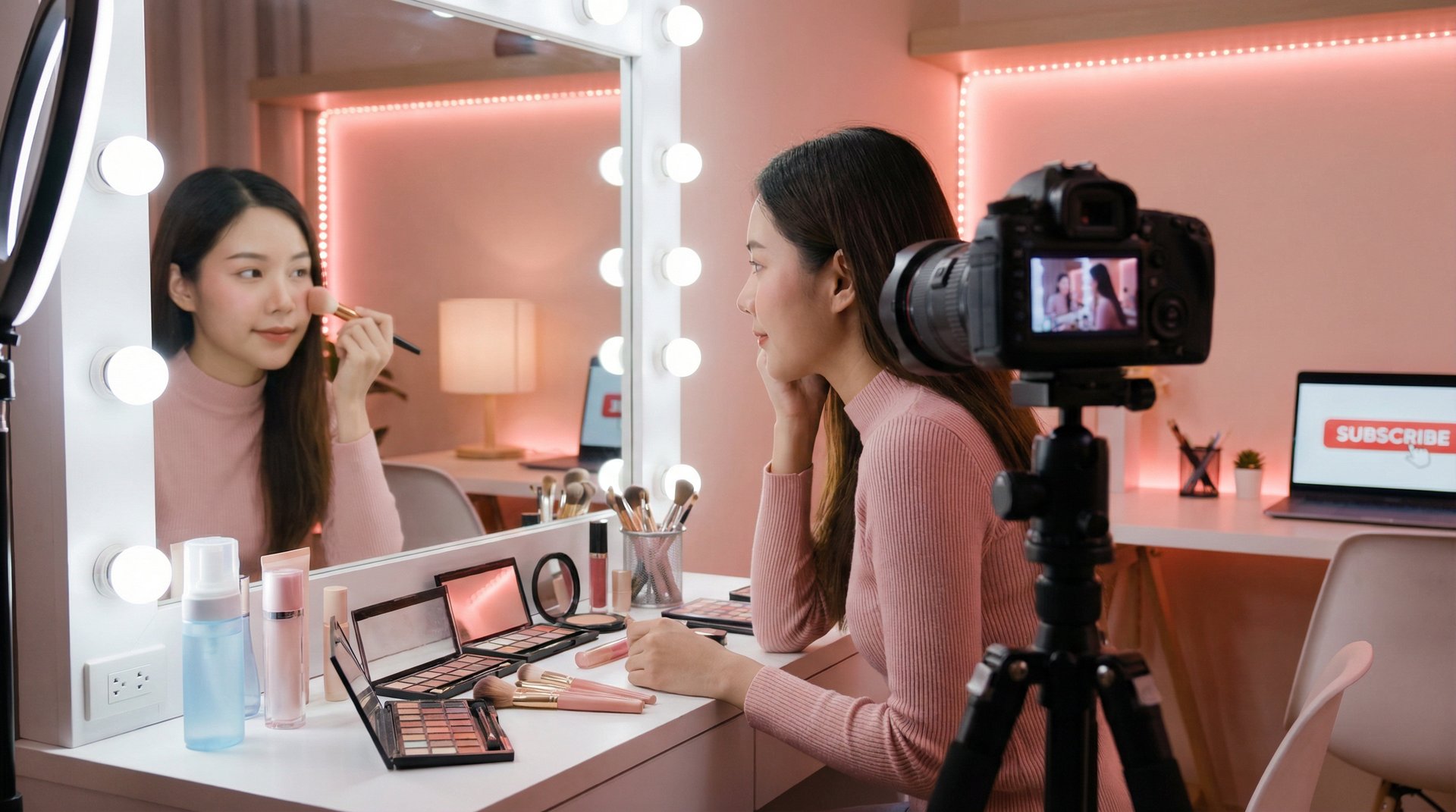 糖心vlog美妆视频教程